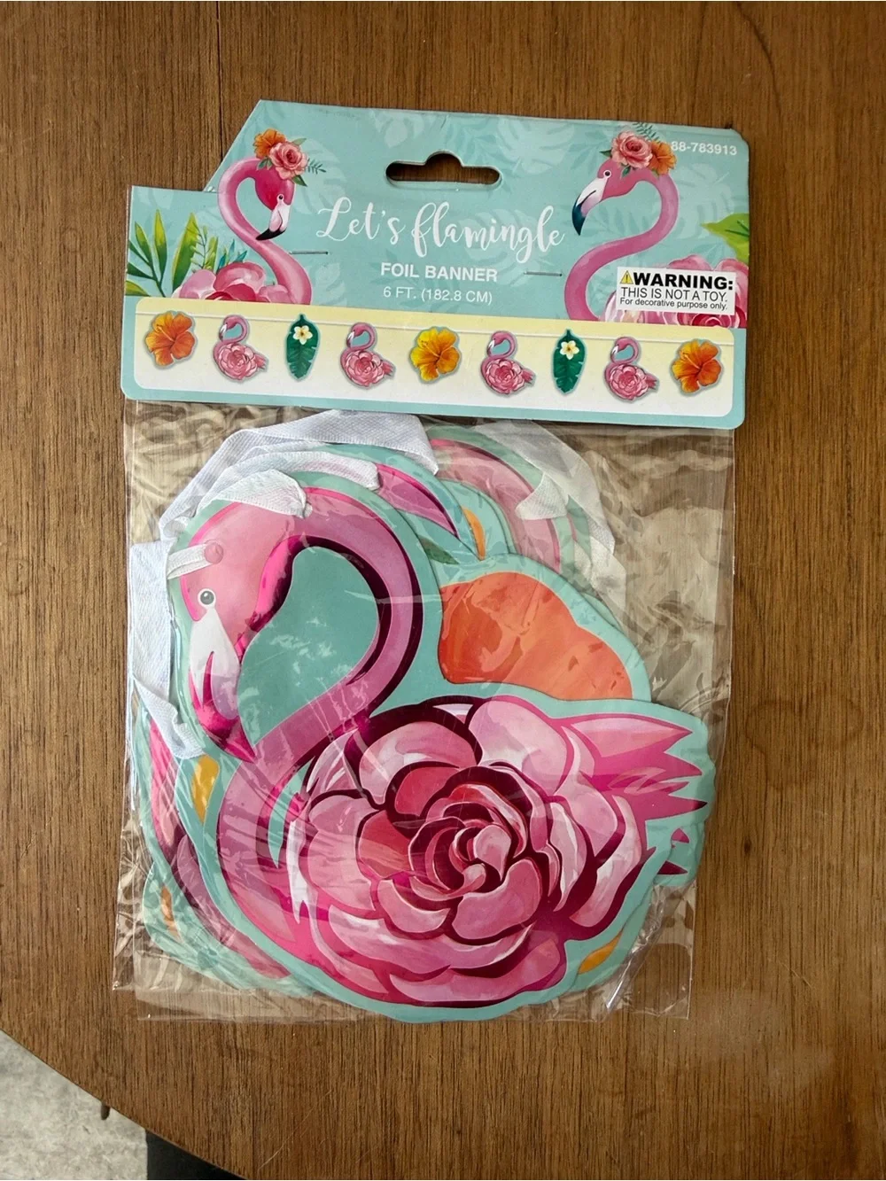 Pink Flamingo Hanging Party Decor